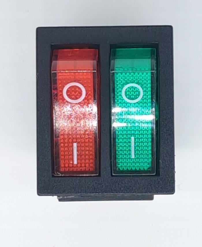 Przelacznik kolyskowy podwojny kcd6